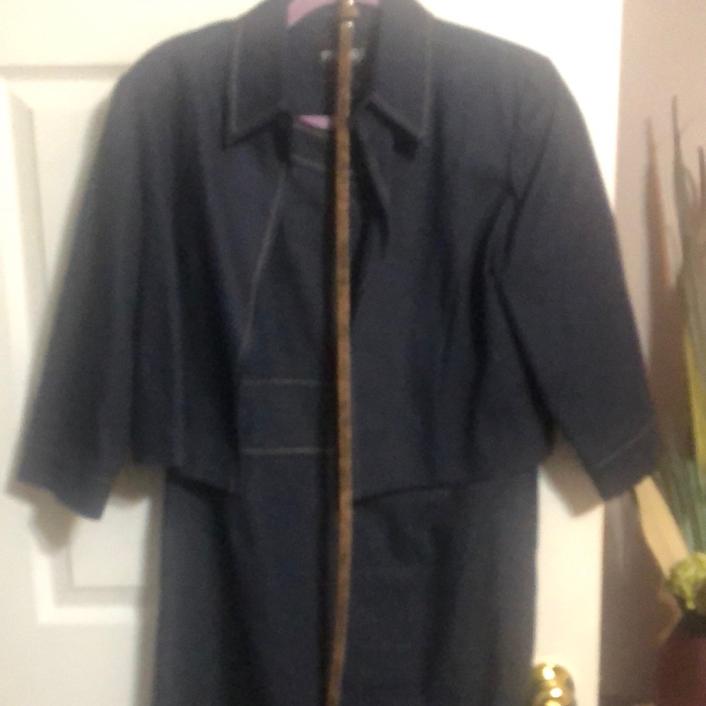 Chic Black Overcoat